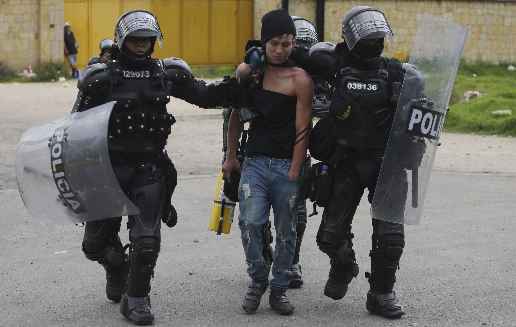 APTOPIX Colombia Protests